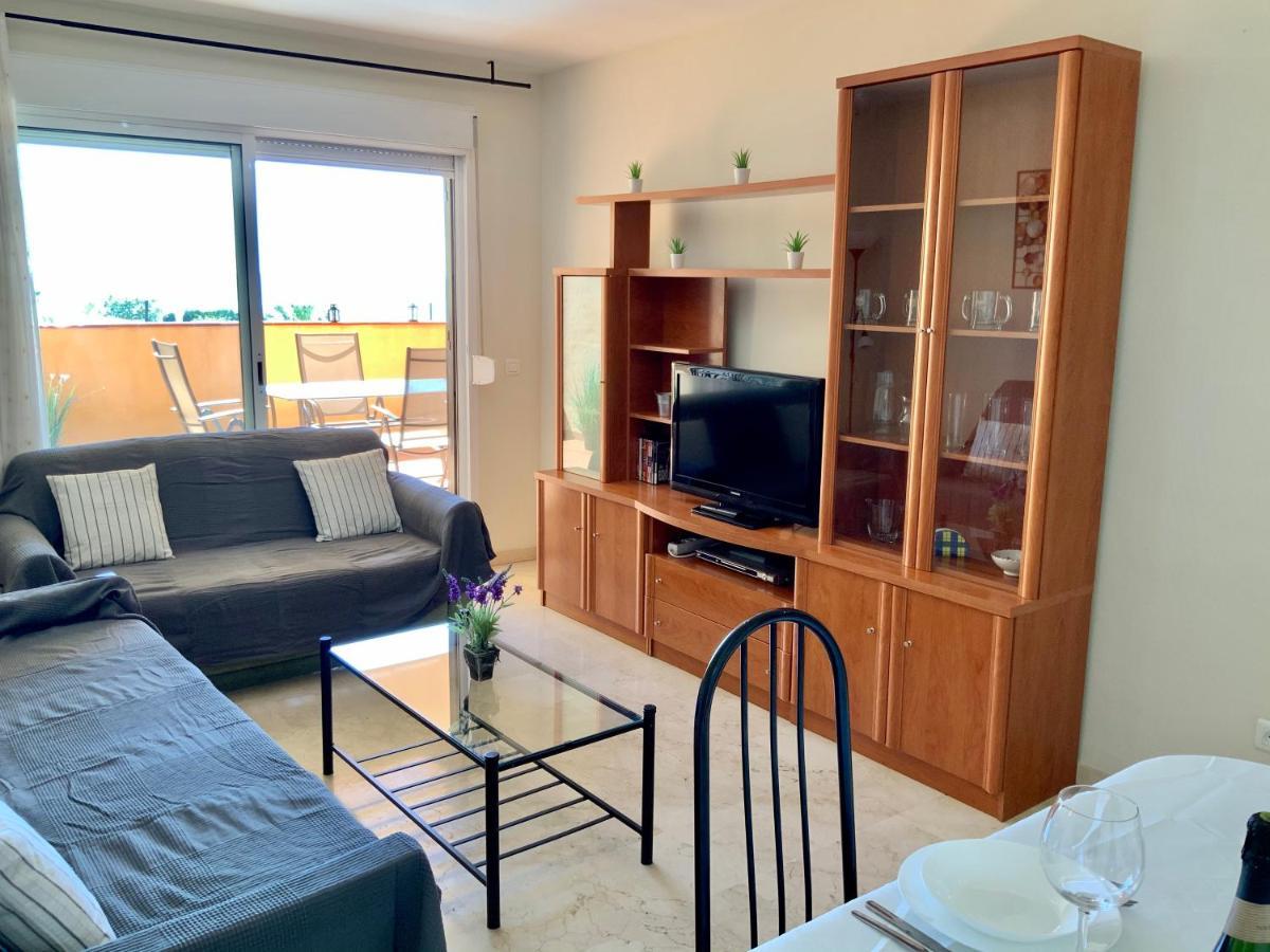 Apartamento De 2 Dormitorios, Gran Terraza, Vistas Al Mar Cerca Playa Carvajal 베날마데나코스타 외부 사진